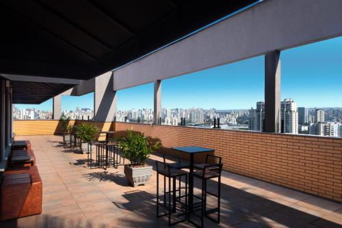 Balcony/terrace, Intercity Sao Paulo Anhembi in Casa Verde