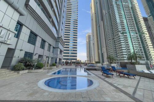 Lux two br w Sea Views from rooms in Dubai Marina, Dubai