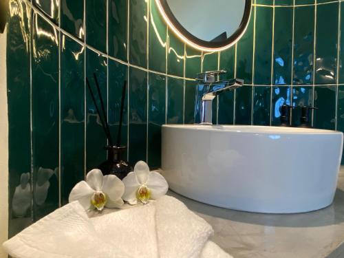 Vannas istaba, Hotel Ojo de Agua in Ciudad Hidalgo