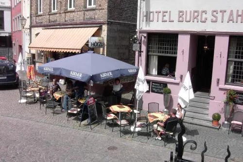 Hotel-Café-Burg Stahleck in Bacharach, Deutschland