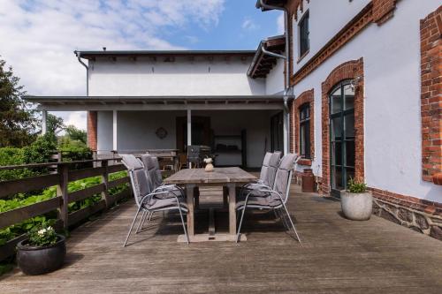 Erkély/terasz, Landhaus Basthorst in Crivitz