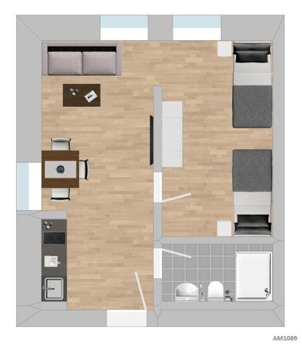AM1089 - Moderne Monteurwohnung Übergangswohnung, Amberg (fotografie 8)