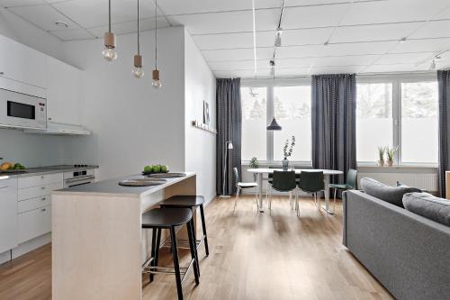 廚房, 希斯塔斯泰阿特公寓酒店 (StayAt Hotel Apartments Kista) in 西斯塔