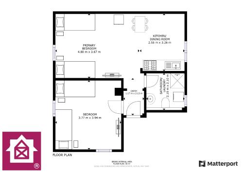BA02 Dachgeschoss Apartment! in 美茵河畔富樂紳