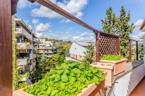 Rooftop Ponte Milvio near Stadio Olimpico