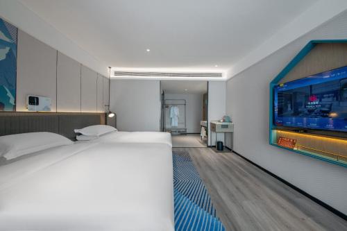 Family Room room in Echarm Hotel Lhasa Potala Palace Jokhang Temple