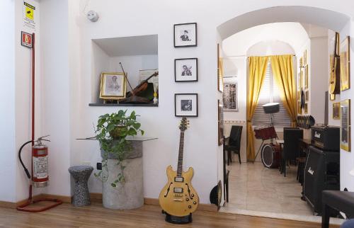 Előcsarnok, RED AND BLUES MUSIC HOTEL - GENOVA in Prè