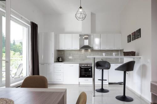 keuken, Saint George Palace Aparthotel in Bansko