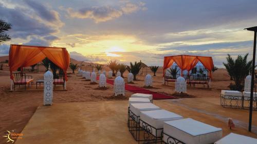 View, Fox Luxury Desert Camp in Hassilabied