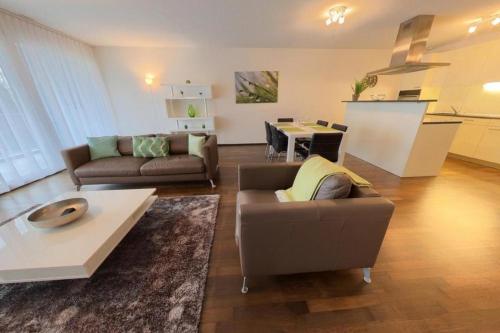 ห้องครัว, Relax and Recharge By The Lake! Modern Morges Apartments, AP26 in มอร์เฒ