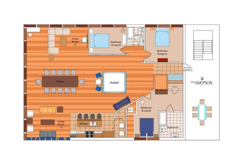 Swepson Guesthouse KING Sleep42 15BR 10BA 22Beds – Louisville, KY