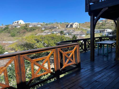 Wooden house lodge in Mgxotyeni