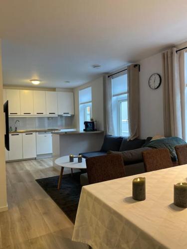 Kitchen, 2 Bedroom Apartment Located Downtown Trondheim in Trondheim