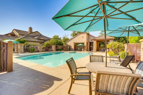 Pool Access and Private Patio Litchfield Park Home! in ลิตช์ฟิลด์พาร์ค