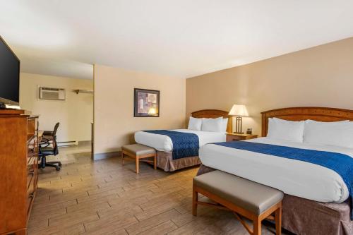 2 queen beds