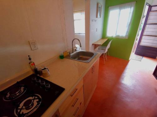 オアハカ chill green beautiful downtown area TV good Wifi 1つ星 シングルルーム 外観