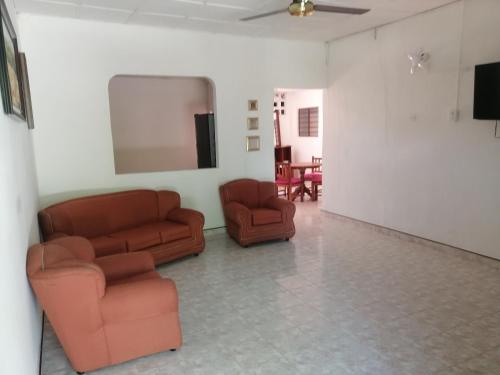 Koplietošanas atpūtas telpa ar TV, casa la magdalena in La Dorada