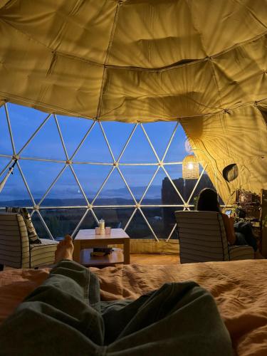 Waipū Thunder Domes no.1 offgrid eco glamping dome (Waipu Thunder Domes no.1 offgrid eco glamping dome) in Waipu
