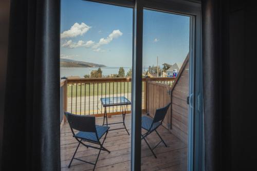balkon/terras, Motel le Point de Vue in La Malbaie