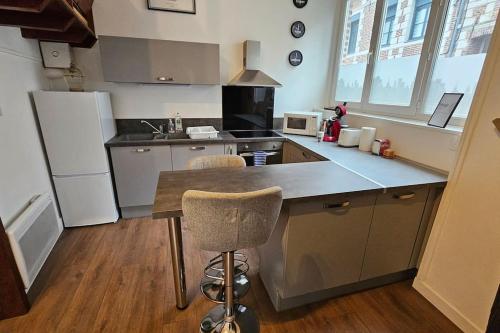 Old Arras studio avec mezzanine in Arras