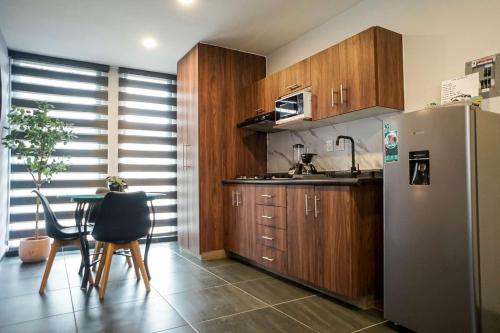 Modern 1BR apartment with Smart Access & Parking in San Luis Potosí, Mexico