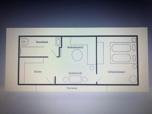 sea view for 2 people 41m²