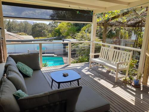 Balkons/terase, Oleander Cottage in Scotts Head