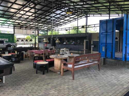 餐廳, Times Square Motel SYARIAH ONE in 奇亞米斯
