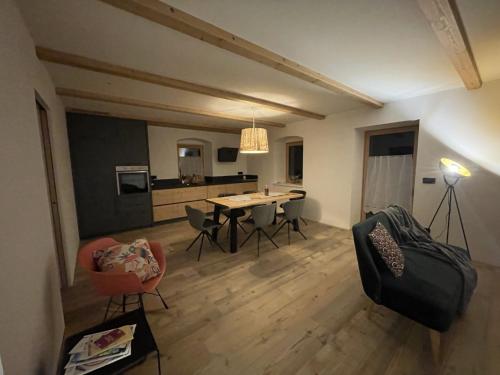 virtuve, Appart-Chalet Litegosa in Panchia