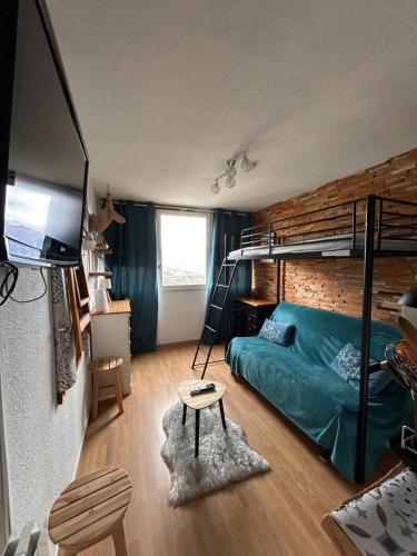 Studio cosy avec vue panoramique - Le Corbier