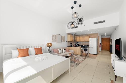 Cozy Studio near the Beach With Access to Pool and Gym, Dubaï (photo 5)
