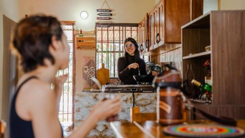 廚房, La Casita de Aregua in 伊陶瓜