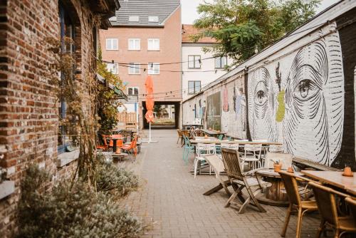 陽台/露台, 跋涉青年旅舍 (Treck Hostel) in 郊區