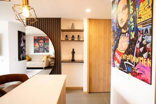 Amazing cozy & new flat 3 bedrooms in Medellin best location, Medellín (photo 5)
