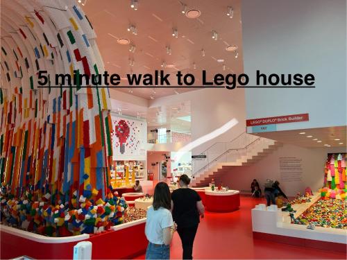 300 meter walk to LEGO house - 50m2 COZY apartment - unit D 3