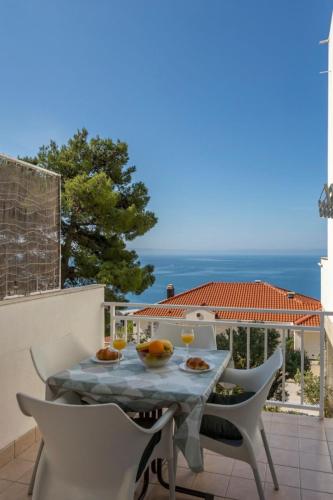 Rõdu/terrass, Apartments Vedra in Baska Voda