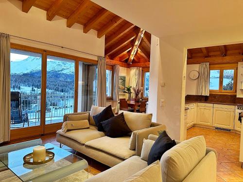Attika - 85m2, Holz, Ausblick, mit Garage - ME17-A, Pontresina (photo 2)