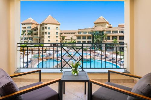 Balcony/terrace, Hilton Pyramids Golf in 6th October