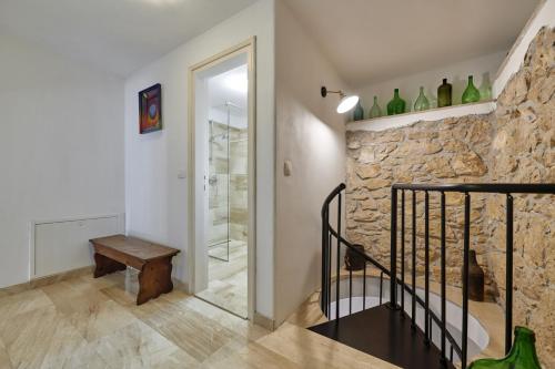 平面圖, Villa Eugenia for 8 people with private pool & large garden only 3 km from the beach in 比斯薩克