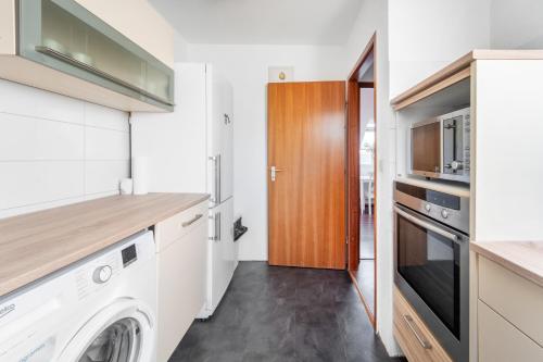 廚房, City Apartments- Work & Stay nahe Hannover in 阿德爾海茨多夫
