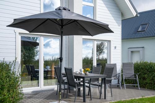 balkon/terasa, Ferienhaus Heimathafen Olpenitz in Olpenitz