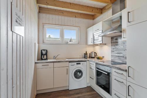 kuchyně, Ferienhaus Heimathafen Olpenitz in Olpenitz