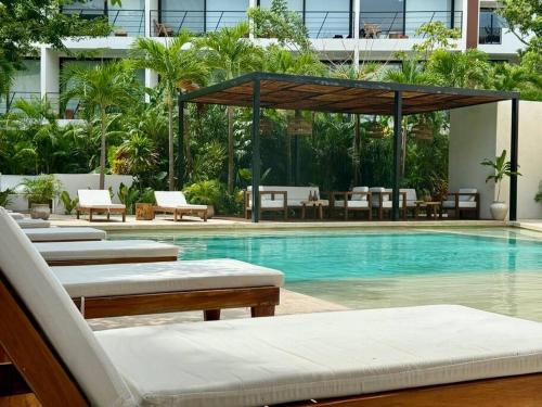 Hermoso estudio con jacuzzi privado en Tulum in Tulum, Mexico