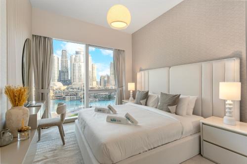 Elegant Retreat with Stunning Burj Khalifa Views, Дубай (фото 2)