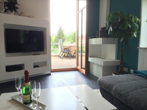 Villa Harmonie-Obergeschoss - 2x Schlafzimmer Kamin Playstation großer Balkon, Dresden (Foto 9)