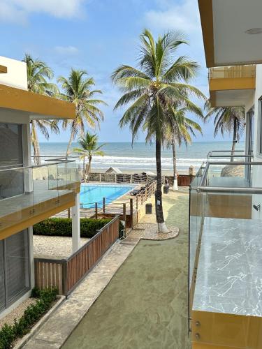 Balkons/terase, 203 Apartamento Frente al Mar in San Bernardo del Viento