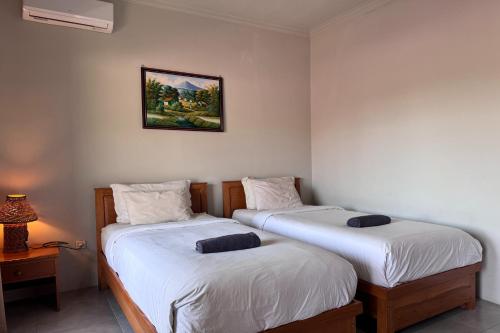 1 double bed