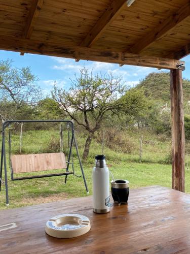 Výhled, Cabaña Villa el Chacay (Cabana Villa el Chacay) in Alpa Corral