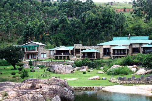 Exterior view, Silverstone Lodge in Mbabane