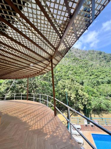 المنظر الخارجي, El Portal De Champey in Lanquin